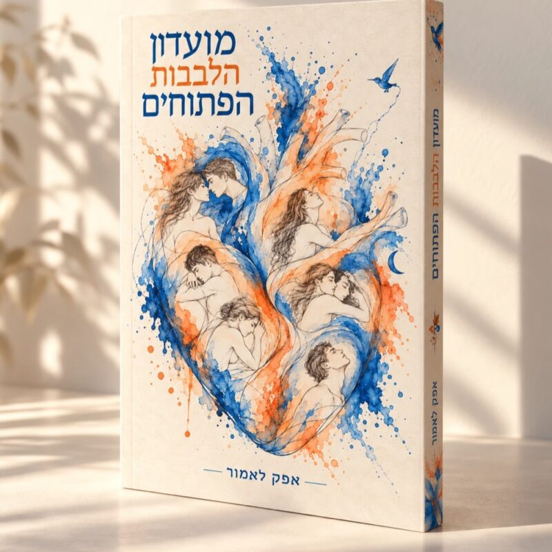 הספר מועדון הלבבות הפתוחים מאת אפק לאמור